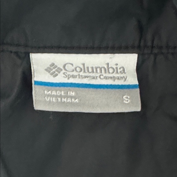 COLUMBIA WOMENS SWITCHBACK WINDBREAKER JACKET BLACK - Picture 3 of 12